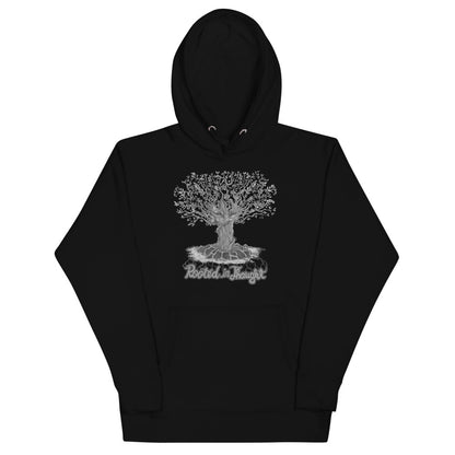 Logo Motto B&W Hoodie (Premium)
