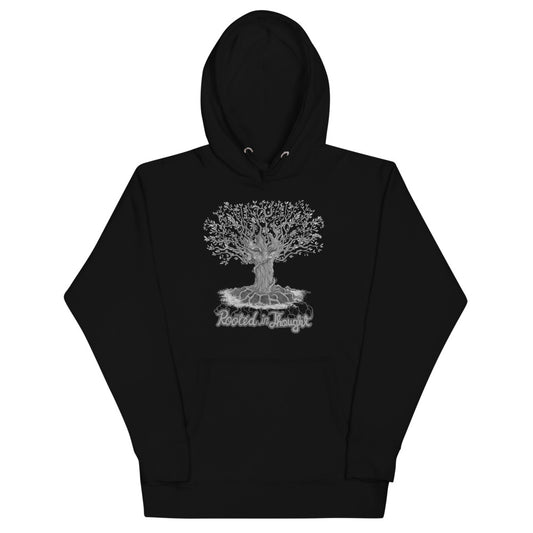 Logo Motto B&W Hoodie (Premium)